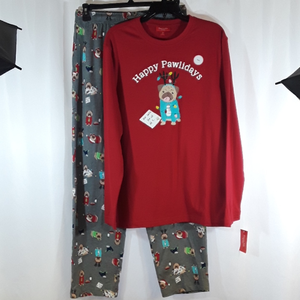Family PJs Mens Two-Piece Pajama Set